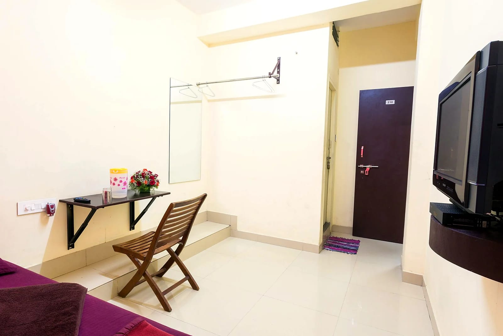 Nisarga Lodge — Room with TV (representative photo)